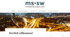 Desktop Screenshot of mssw-online.de