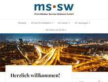 Tablet Screenshot of mssw-online.de